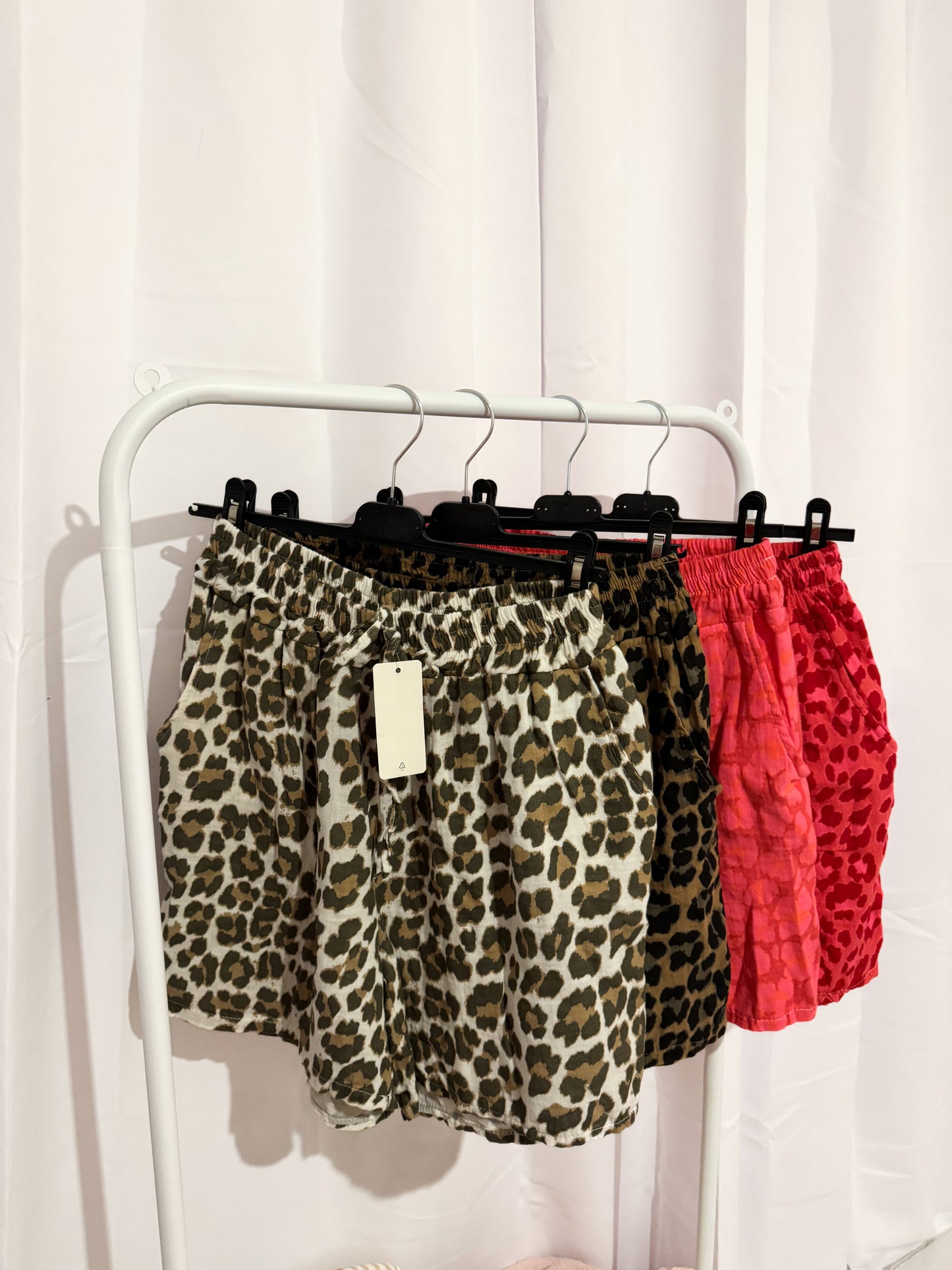 Musselin Shorts leo