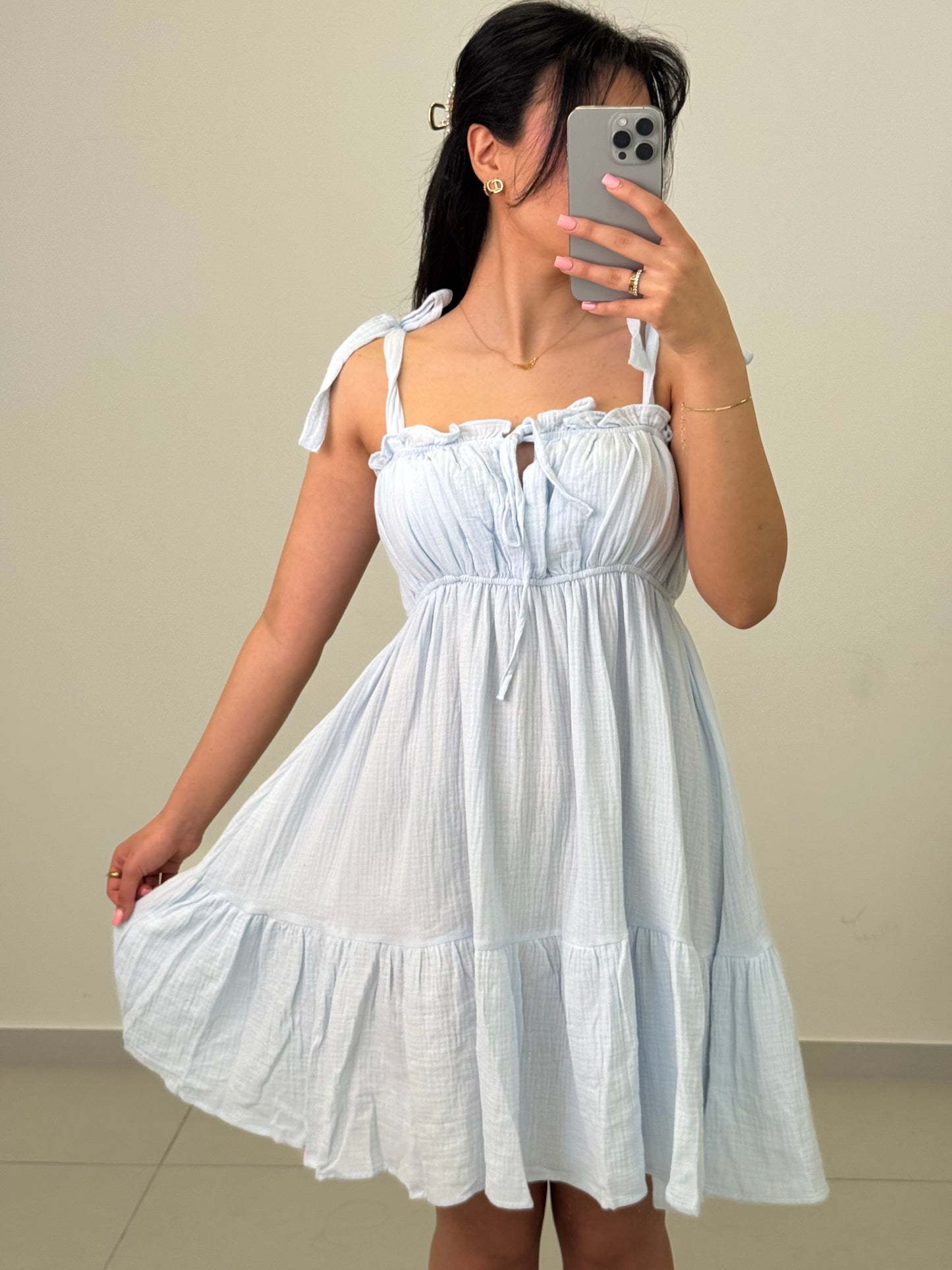 Musselin Kleid Diana