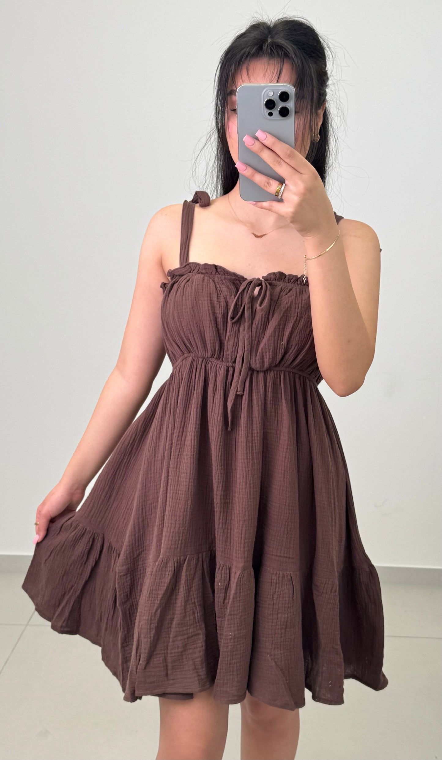 Musselin Kleid Diana