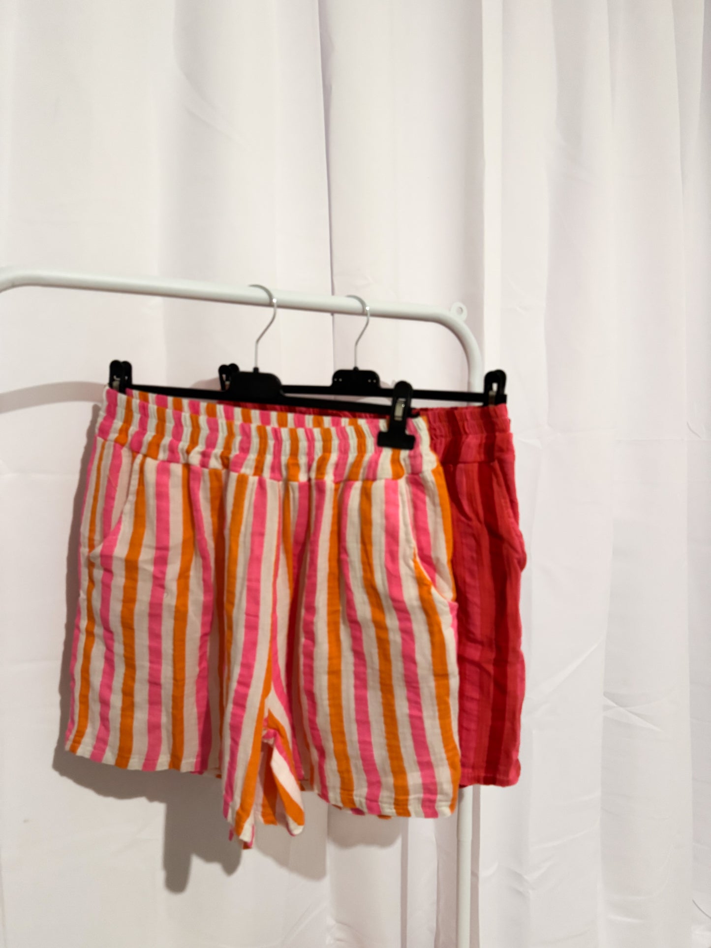 Musselin short stripe