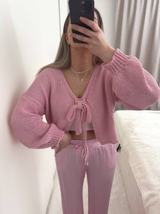 Cardigan big schleifi