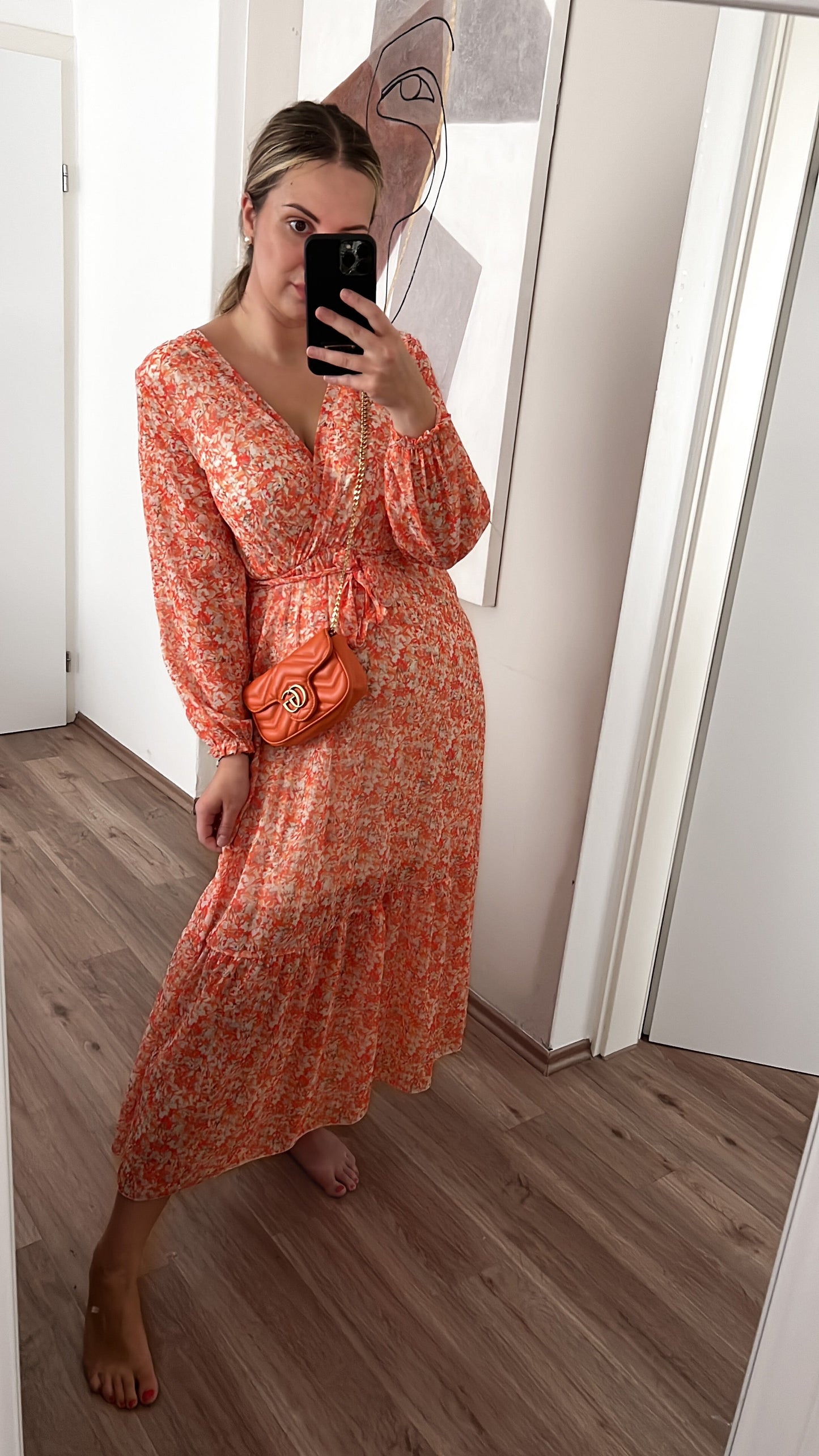 Kleid Peach